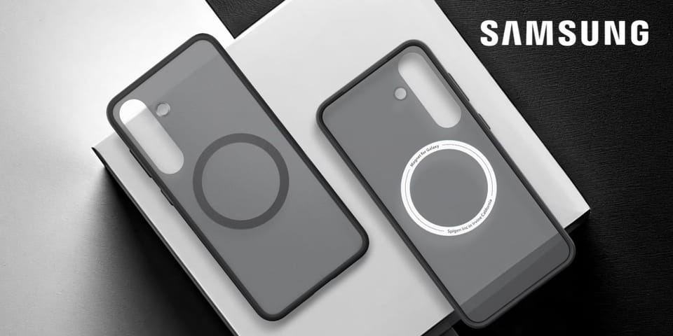 Etui Samsung Spigen Capella do Magnet    Galaxy S25+ czarny