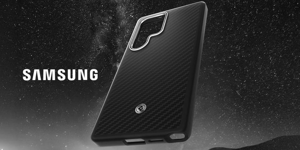 Etui Samsung Spigen Enzo Aramid Magnet   do Galaxy S25 Ultra czarno-srebrny