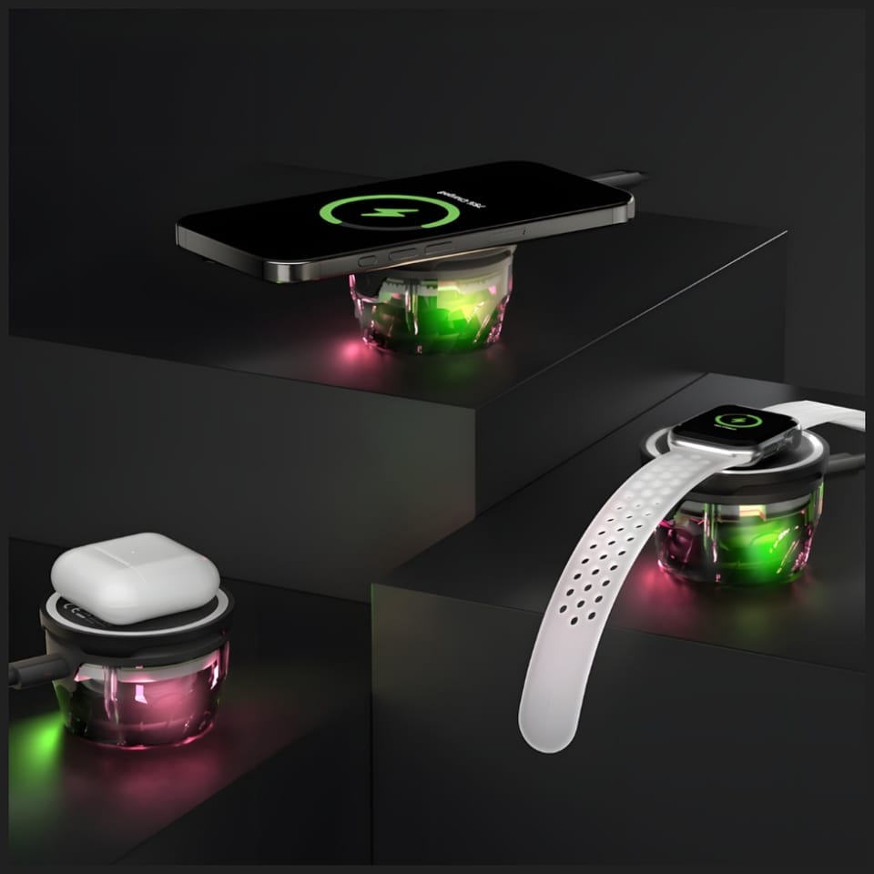 Głośnik Bluetooth 4smarts SoundCharge    kompatybilny z MagSafe czarny