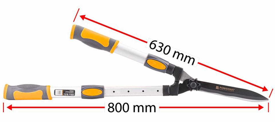 Ręczne Nożyce Ogrodowe 800mm Powermat PM-NDZ-760T