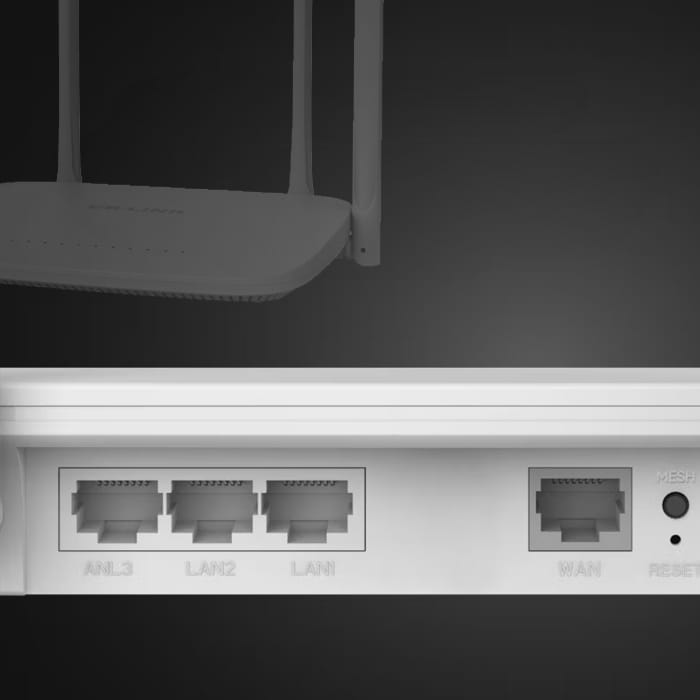 Router LB-Link AX3000, gigabitowe porty, szybkie połączenie LAN, gaming bez opóźnień, niskie pingi, stabilna sieć