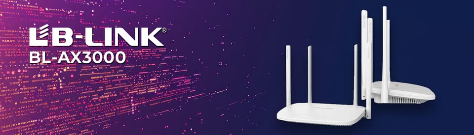 Router LB-Link AX3000, Wi-Fi 6, Easy Mesh, 3000 Mbps, gigabitowe porty, bezprzewodowa sieć, stabilne połączenie, nowoczesny router