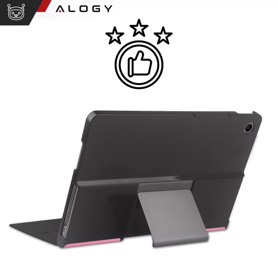 Etui ochronne do Lenovo Tab Plus 11.5" 2024 TB351FU Alogy Book Cover Case obudowa na tablet Różowe