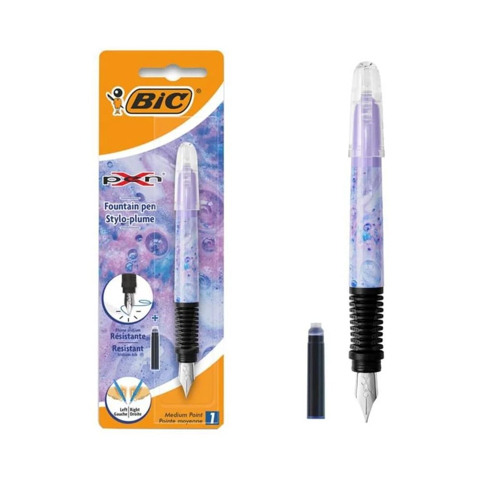 Pióro wieczne XPen Decor niebiesko-fioletow 9452254 BIC
