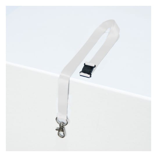 Smycz z karabińczykiem (10 sztuk) 440x15mm biała 4842W AVERY