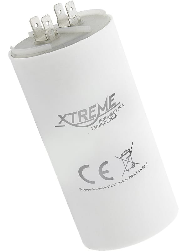 Kondensator silnikowy Xtreme (50uf, 450vac, konektor)