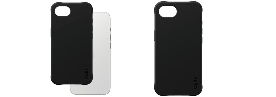 Etui CARE by PanzerGlass Fashion MagSafe do iPhone 16e czarny