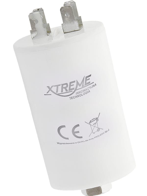 Kondensator silnikowy Xtreme (4uf, 450vac, konektor)