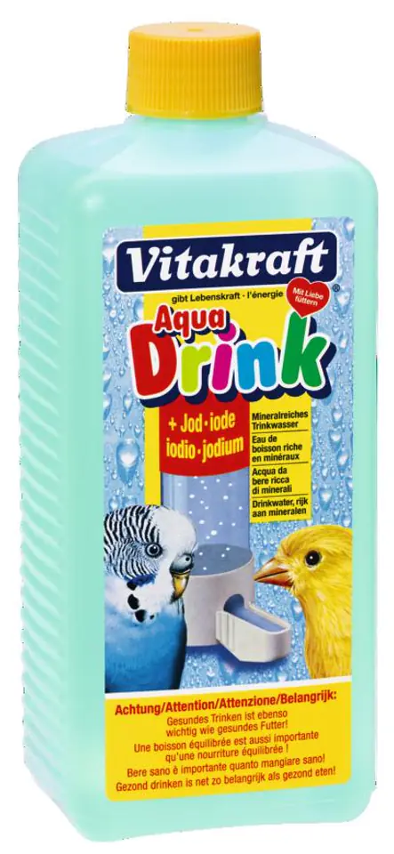 VITAKRAFT AQUA DRINK 500ml drink d/birds | Wasserman.eu