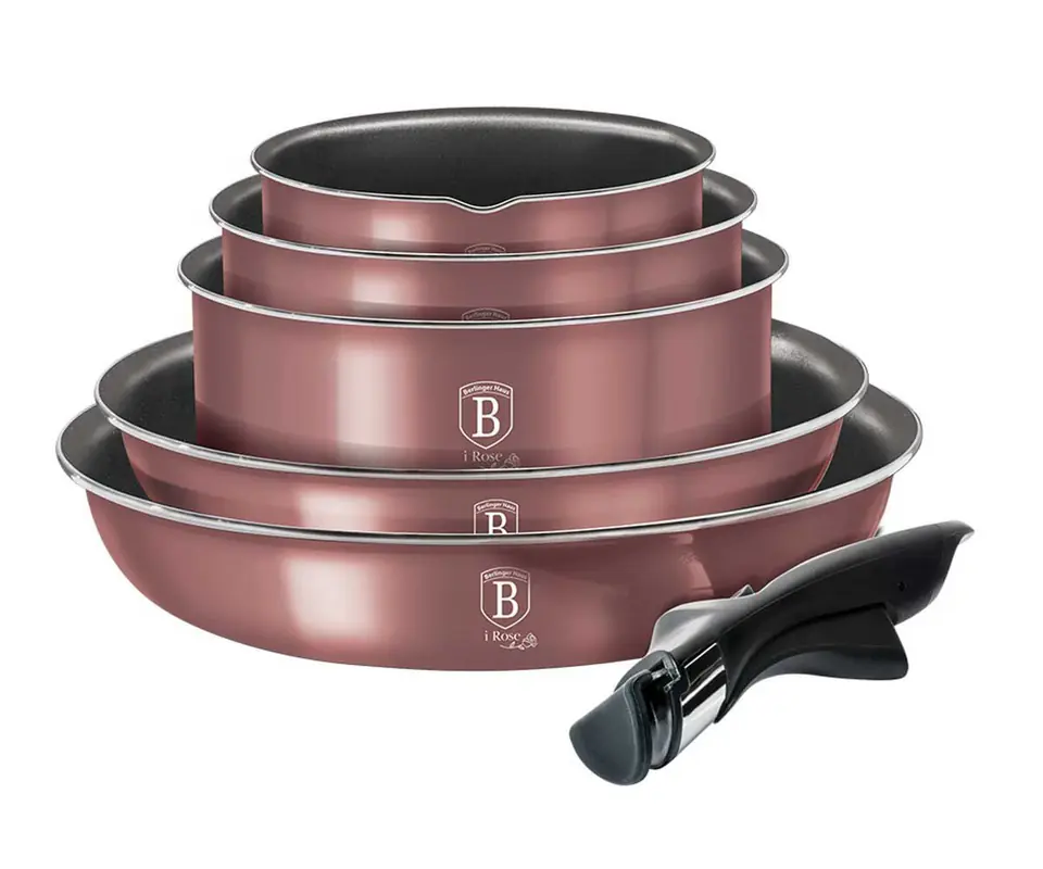 BerlingerHaus TITANIUM POT SET 10 PCS. BERLINGER HOUSE BH-6065