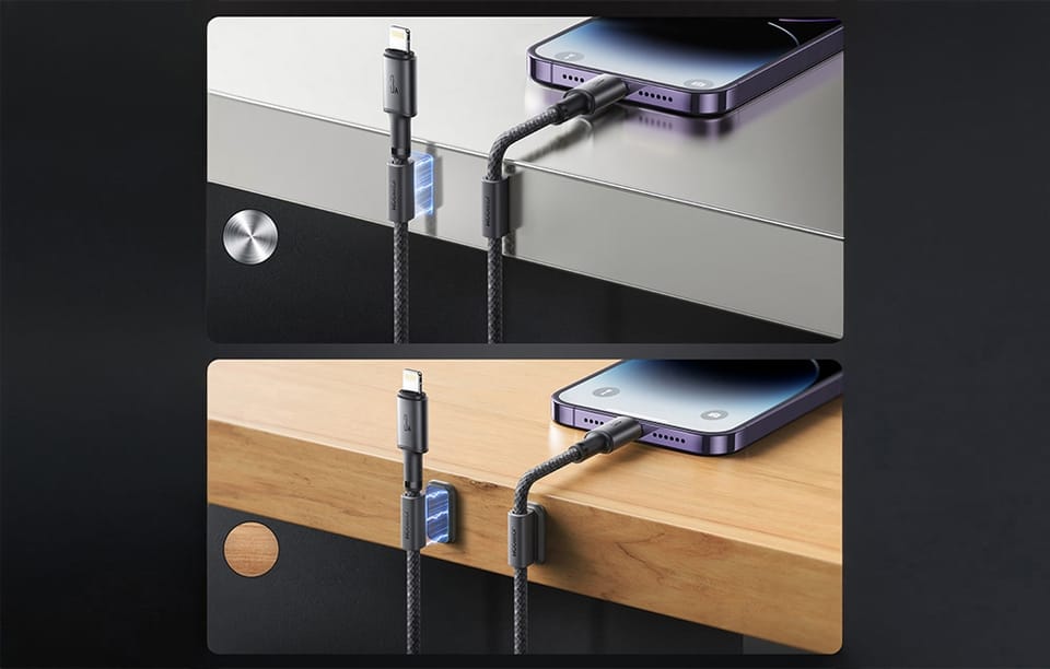 Kabel Joyroom S-A50 Unlimited 3A USB - Lightning 1.2m szary