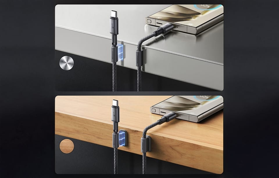 Kabel USB - USB-C Joyroom S-A50 Unlimited 3A  1.2m szary