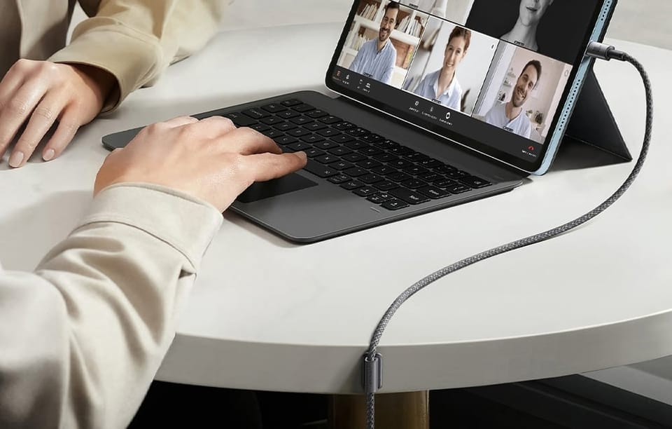 Kabel USB-C Lightning Joyroom 30W, 1.2m szary