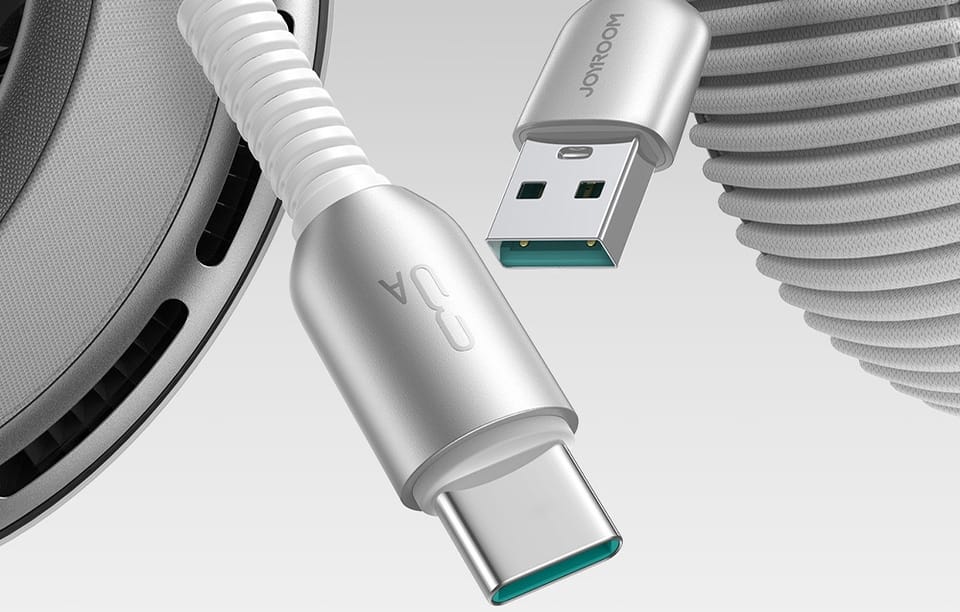 Kabel USB USB-C Joyroom S-A51 Cutting-Edge 3A 1.2m szary