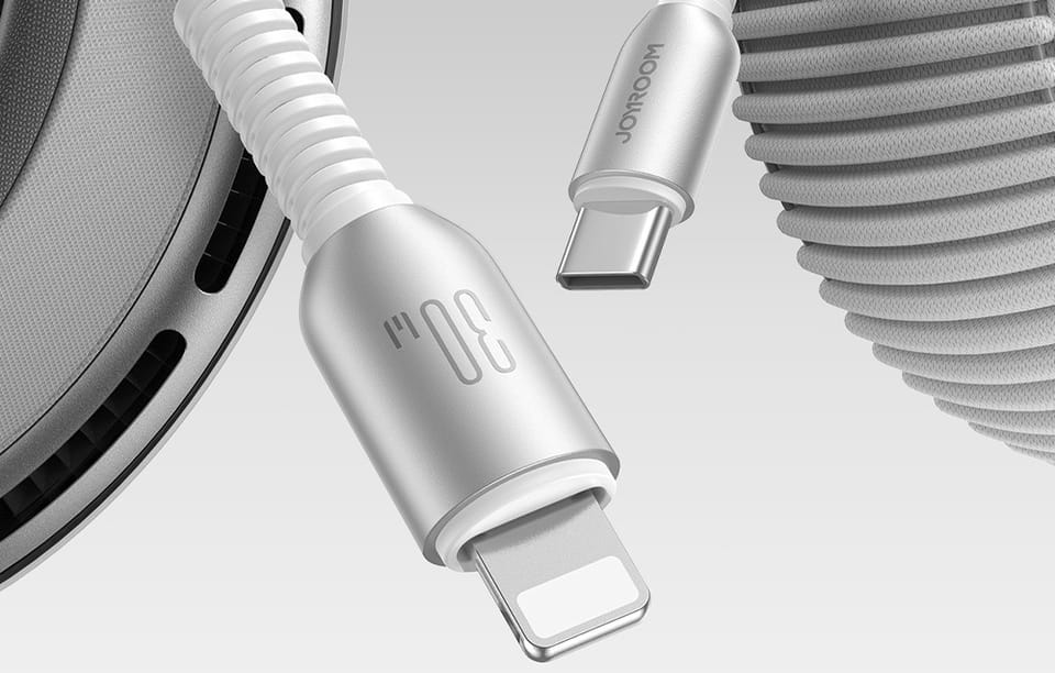 Kabel USB-C Lightning Joyroom S-A51 30W, 1.2m szary