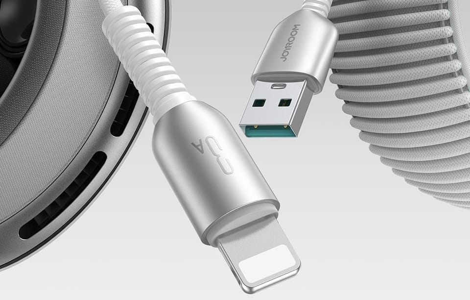 Kabel USB-C - USB-C Joyroom S-A51 60W 1.2m szary
