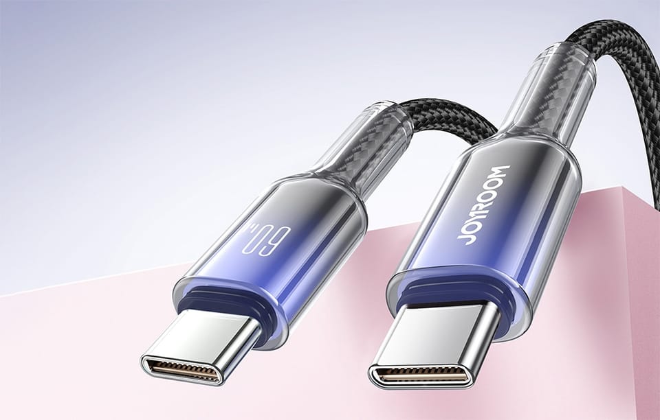 Kabel USB-C USB-C Joyroom S-A42 60W 1.2m czarny