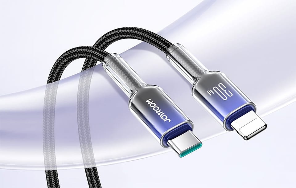 Kabel USB-C Lightning Joyroom S-A42 30W 1.2m czarny