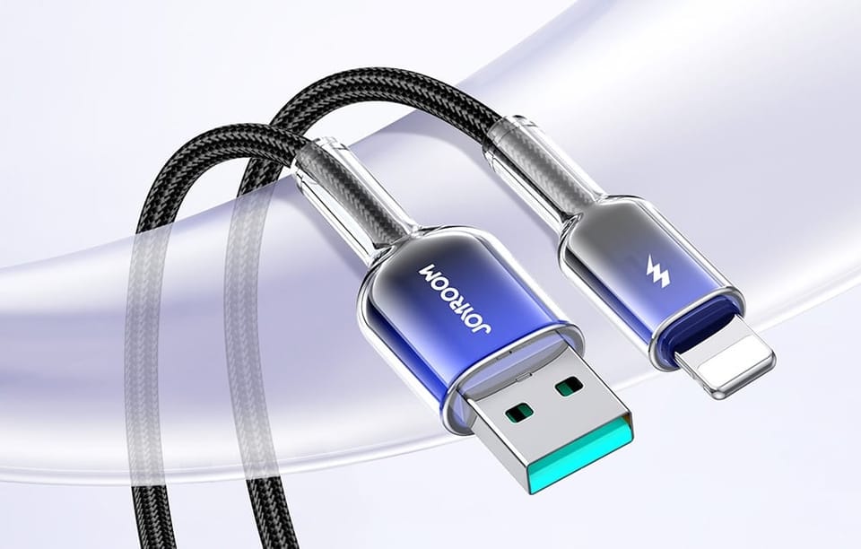 Kabel USB-A Lightning Joyroom S-A42 3A 1.2m czarny