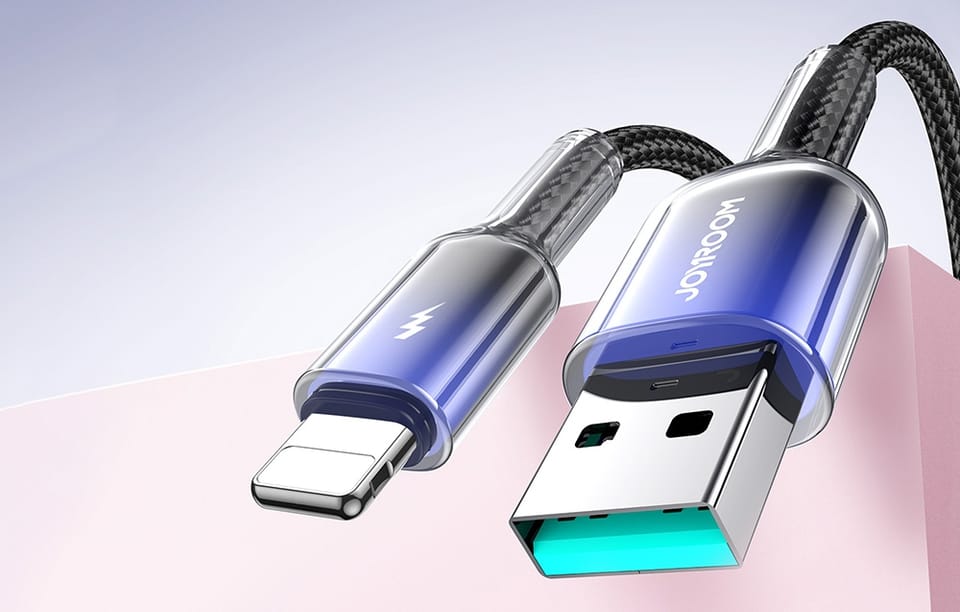 Kabel USB-A Lightning Joyroom S-A42 3A 1.2m czarny