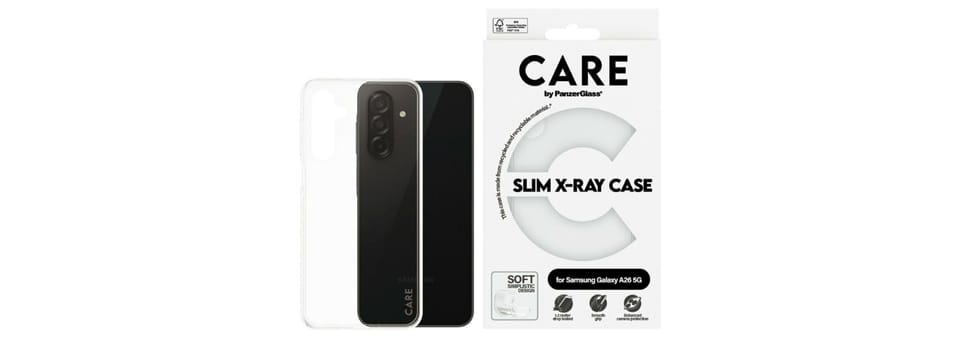 Etui CARE by PanzerGlass Fashion X-Ray   do Samsung Galaxy A26 5G przezroczysty