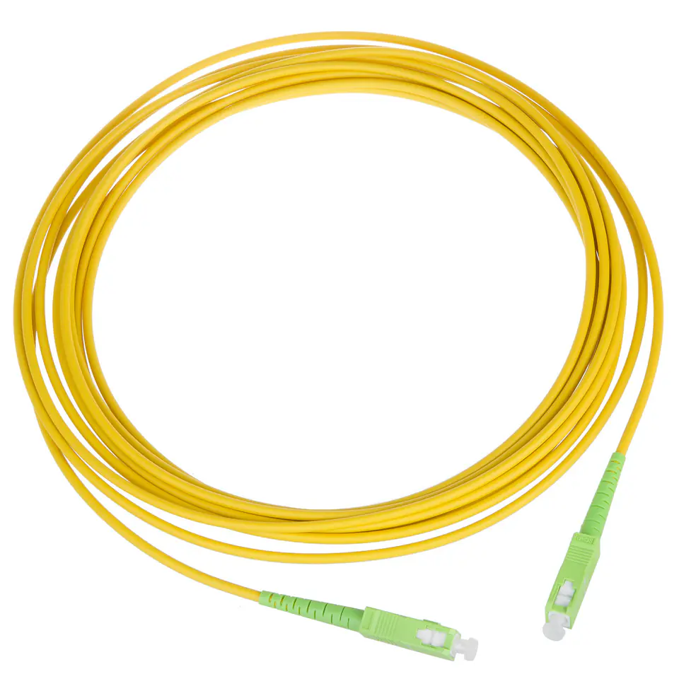 Patchcord światłowód SC/APC-SC/APC jednomodowy simplex (3 m)