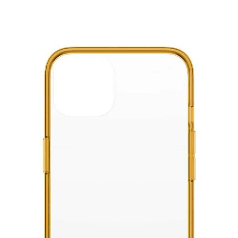 PanzerGlass ClearCase iPhone 13 / 14 /15 6.1" Antibacterial Military grade Tangerine 0333
