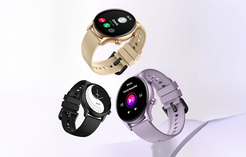 Smartwatch ZEBLAZE Btalk 3 Plus (fioletowy)