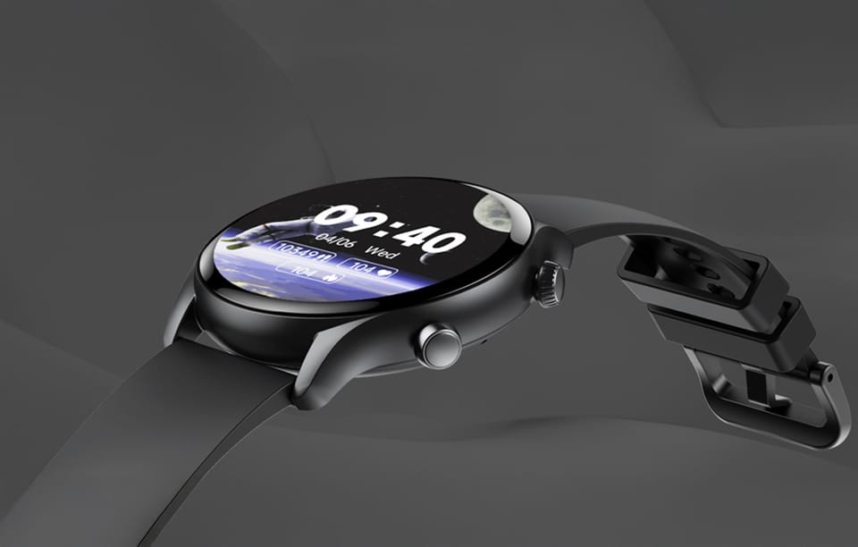 Smartwatch ZEBLAZE Btalk 3 Plus (fioletowy)