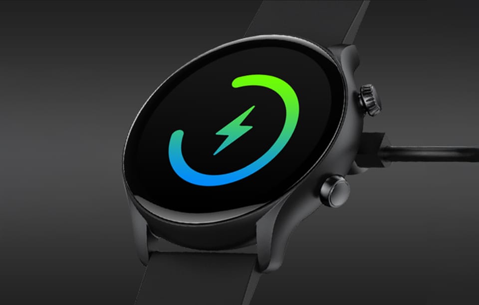 Smartwatch ZEBLAZE Btalk 3 Plus (fioletowy)