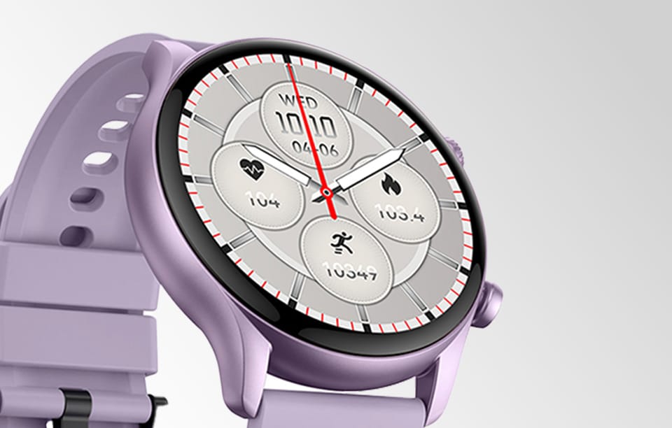 Smartwatch ZEBLAZE Btalk 3 Plus (fioletowy)