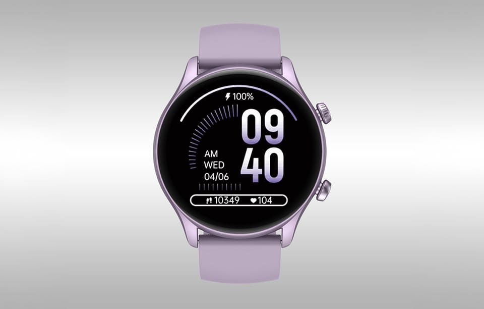 Smartwatch ZEBLAZE Btalk 3 Plus (fioletowy)