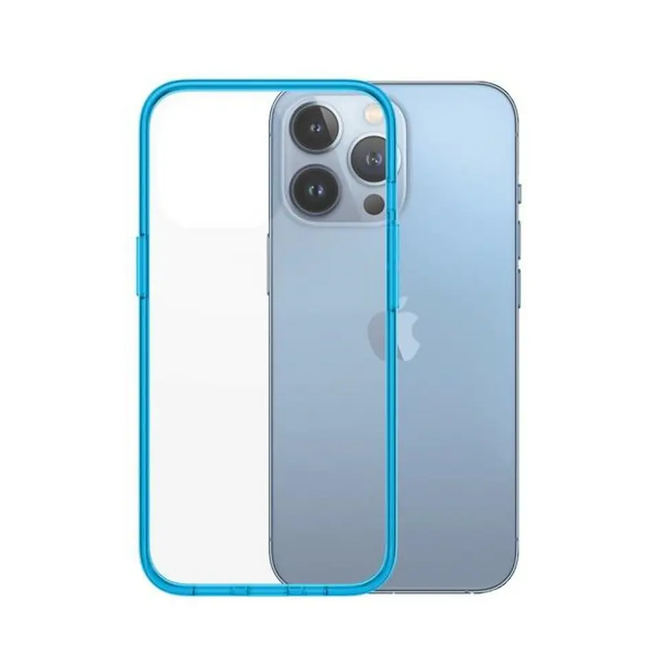 PanzerGlass ClearCase iPhone 13 Pro6.1" Antibacterial Military grade Bondi Blue 0336