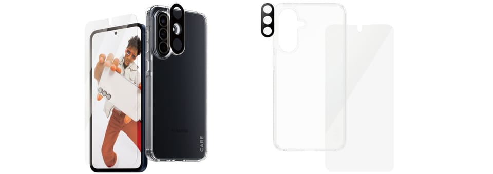 Zestaw ochronny CARE by PanzerGlass      Flagship 3w1 Etui+Szkło+Lens do Samsung Galaxy A56 5G