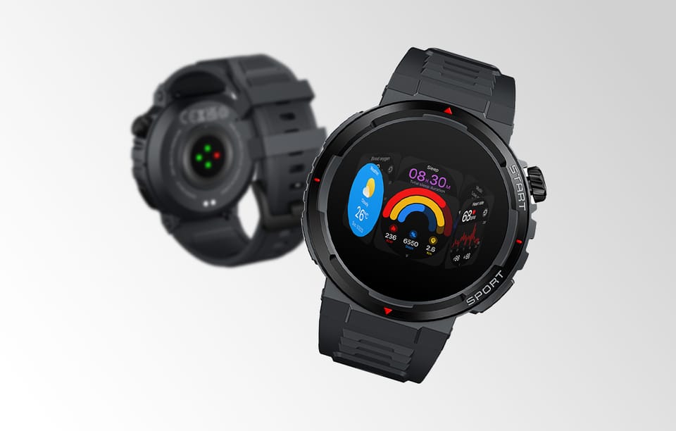 Smartwatch ZEBLAZE Ares 3 Plus (czarny)
