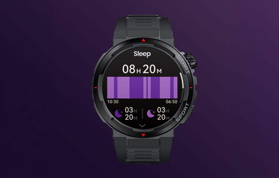 Smartwatch ZEBLAZE Ares 3 Plus (czarny)