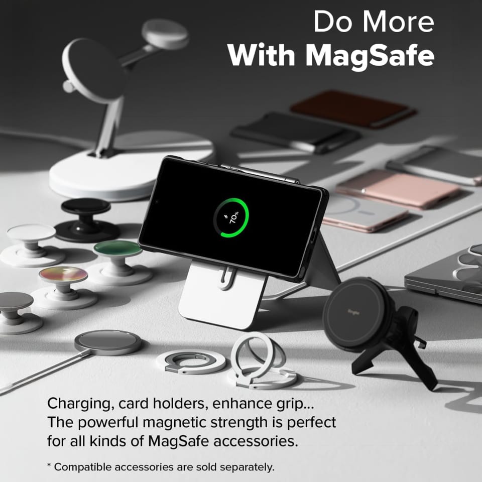 Etui do Samsung Galaxy S25 Ultra Ringke Fusion X Magnetic MagSafe Black
