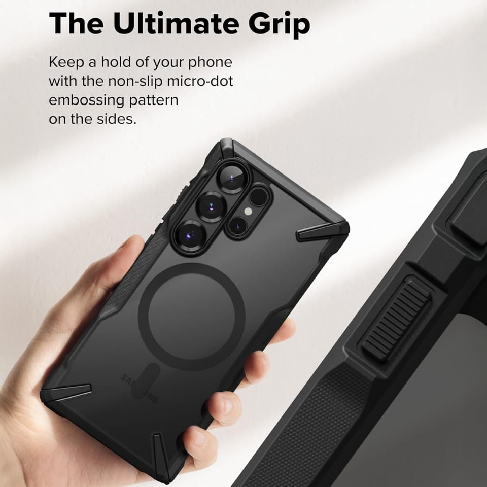 Etui do Samsung Galaxy S25 Ultra Ringke Fusion X Magnetic MagSafe Black