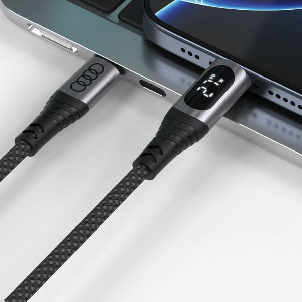Kabel USB-C/USB-C Audi 2.0 Charge & Sync Cable 20V 3A 60W czarny