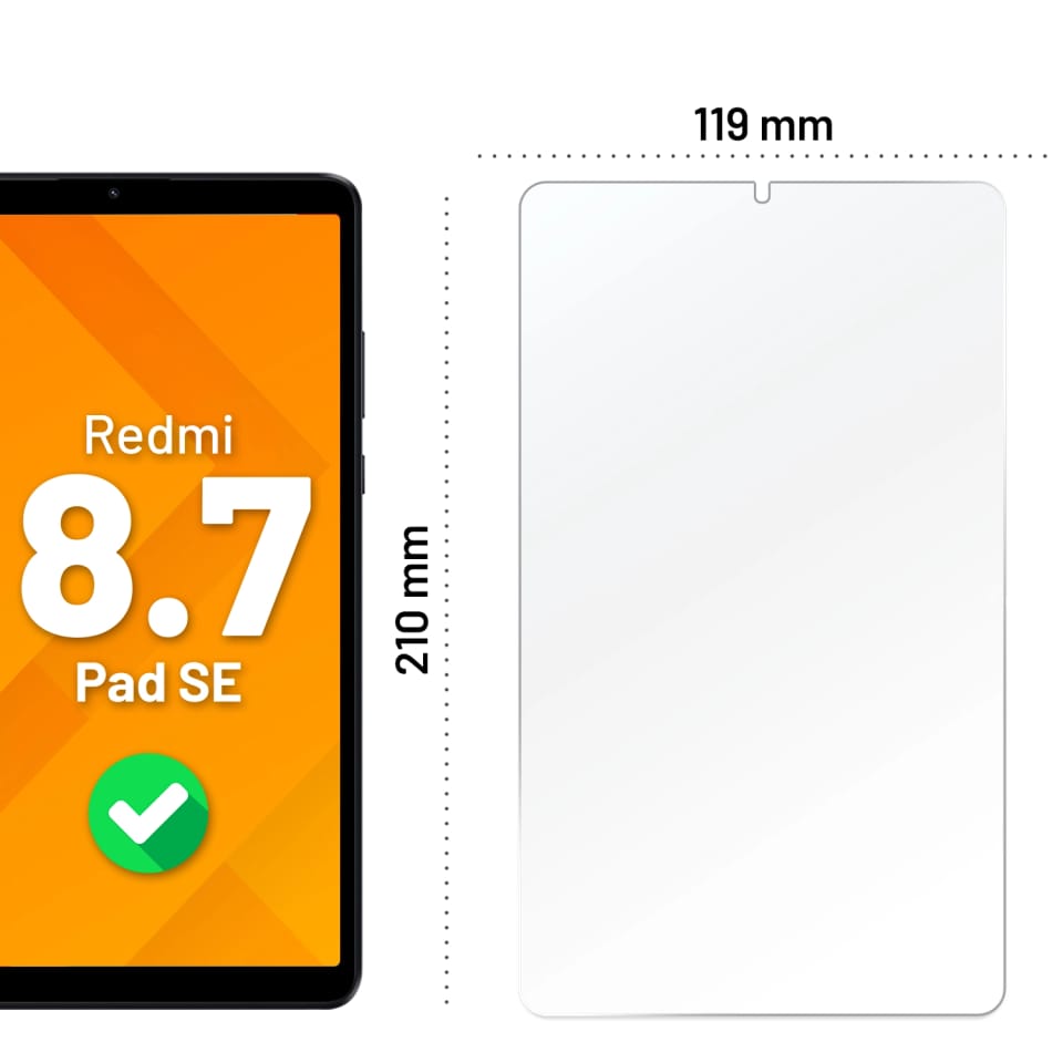 Szkło hartowane do Redmi Pad SE 8.7" 4G Alogy Screen Protector Pro+ 9H ochronne na ekran