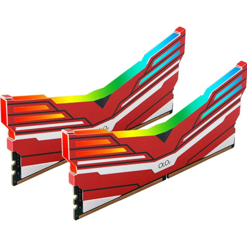 OLOy Pami RAM WarHawk Red DDR4 2x16GB 4000MHz C19 Wasserman.eu