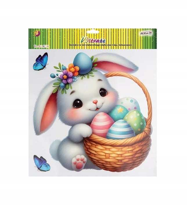 Witraż WIELKANOCNY 20x30cm WW-13 ALIGA