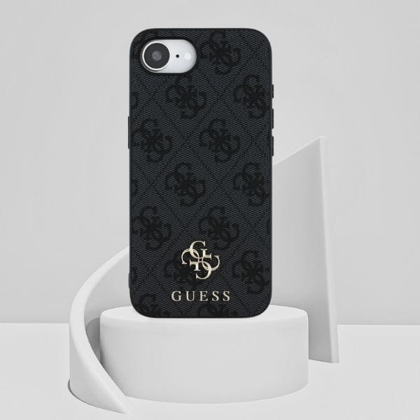 Etui Guess 4G Small 4G and Classic       MagSafe do iPhone 16e czarny