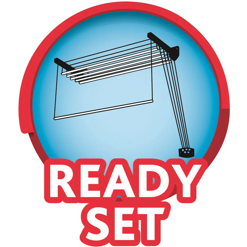 Ceiling & WallMounted Drying Rack Vileda 159492 Highline160 Wasserman.eu