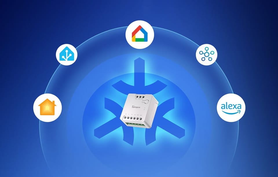 Przełącznik SONOFF MINI-D Matter Wi-Fi AC/DC 12-48V