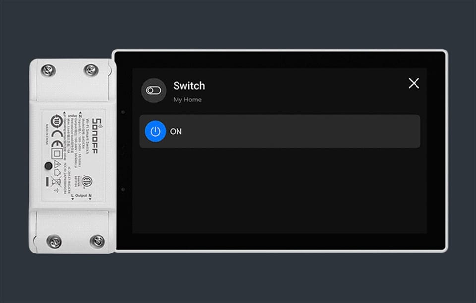 Panel sterowania WiFi/Bluetooth/ZigBee Matter SONOFF NSPanel Pro 120 (biały)