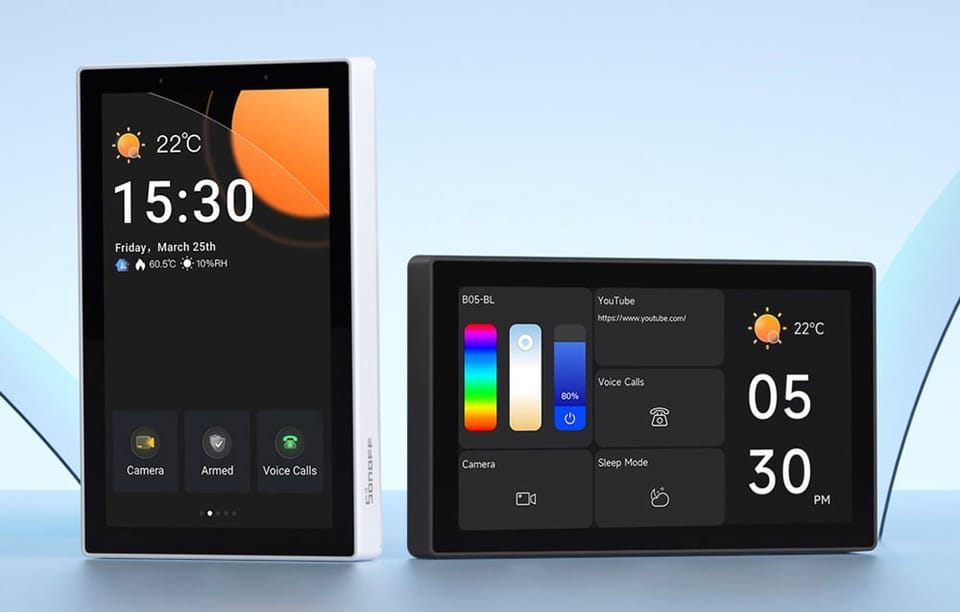 Panel sterowania WiFi/Bluetooth/ZigBee Matter SONOFF NSPanel Pro 120 (biały)