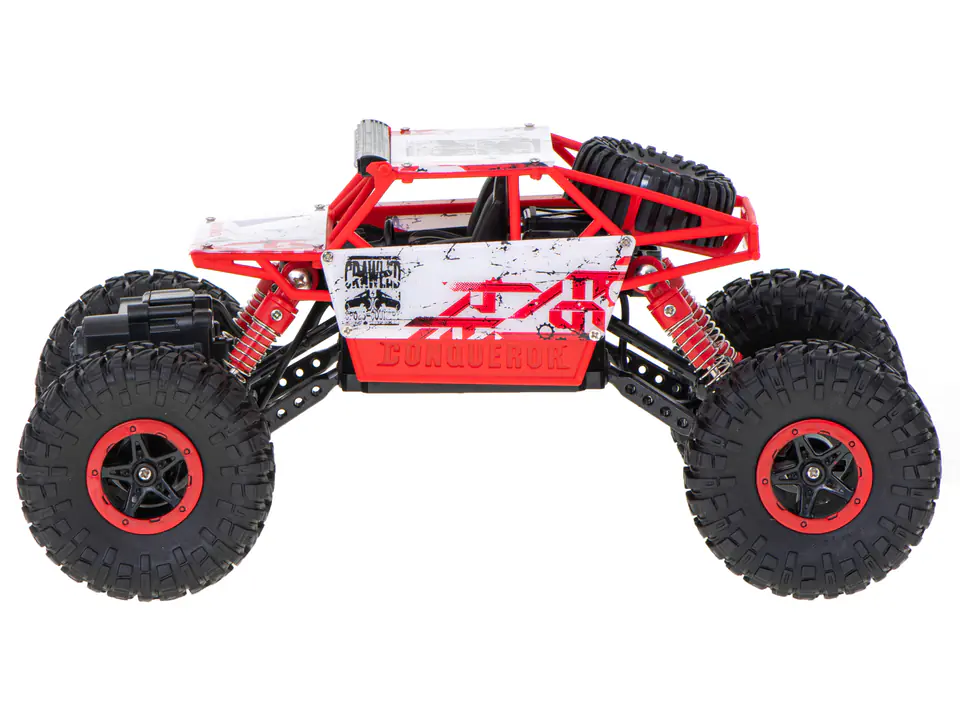 Car RC Rock Crawler HB 2.4GHz 1:18 red