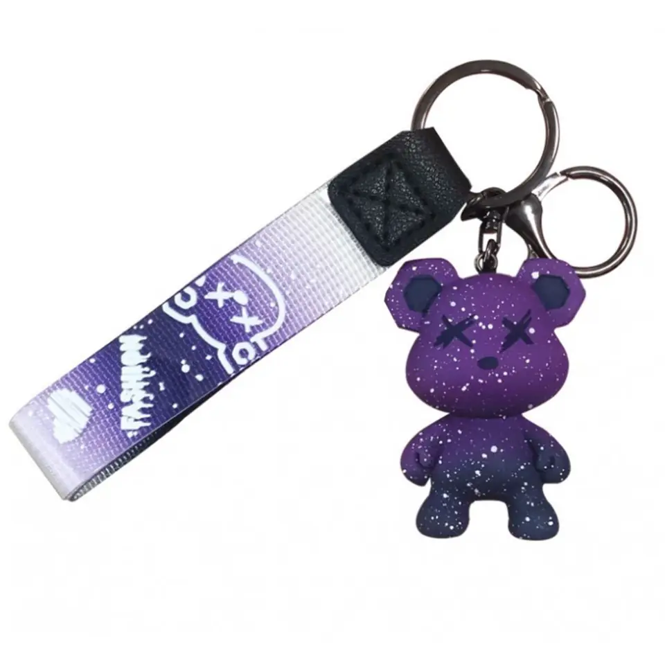 Keychain en peluche de chat en velours – TeddyBear Life