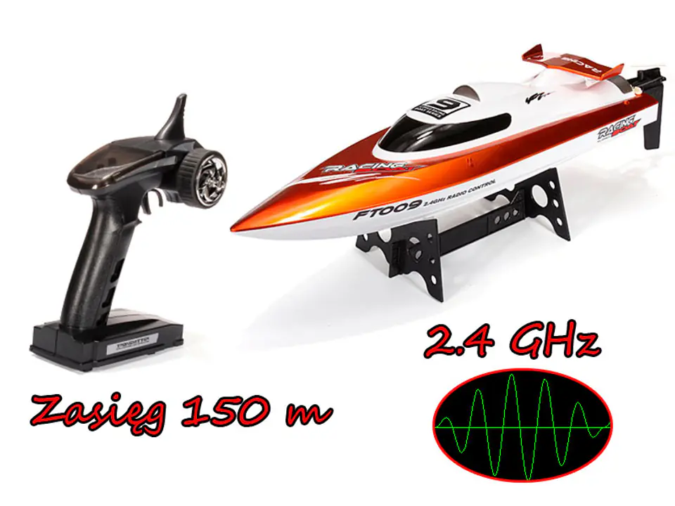 RC Remote Controlled Boat FT009 orange